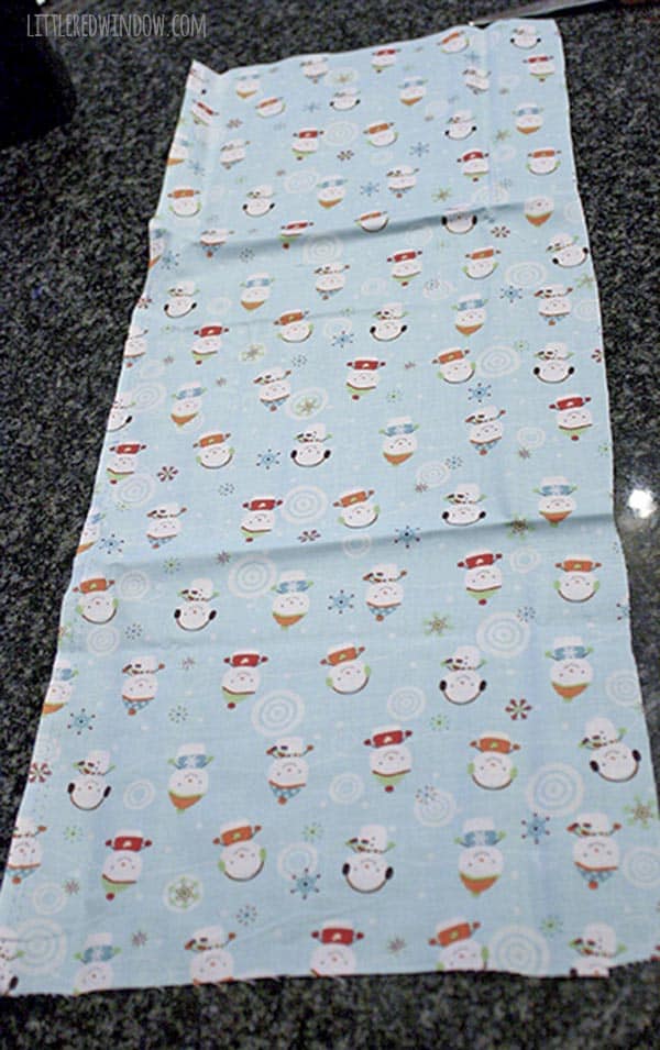 Sew this Easy 3 SEAM drawstring gift bag for your Christmas presents this year, they look cute and can be reused over and over!