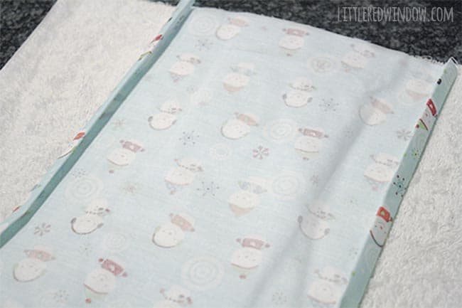 Sew this Easy 3 SEAM drawstring gift bag for your Christmas presents this year, they look cute and can be reused over and over!