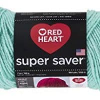 RED HEART Super Saver Yarn, Minty, E300.0520