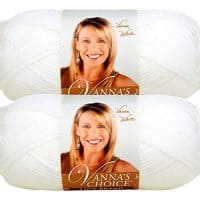 Bulk Buy: Vanna's Choice Lion Brand Yarn (2-pack) (White)