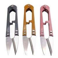 Penta Angel 4.1inch Sewing Scissors Yarn Thread Cutter Mini Small Snips Trimming Nipper - Great for Stitch,DIY Supplies (3PCS, Multicolor)