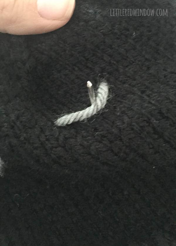 Bitty Bat Hat Knitting Pattern for newborns, babies and toddlers! | littleredwindow.com