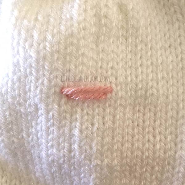 Baby Bunny Hat Free Knitting Pattern! | littleredwindow.com