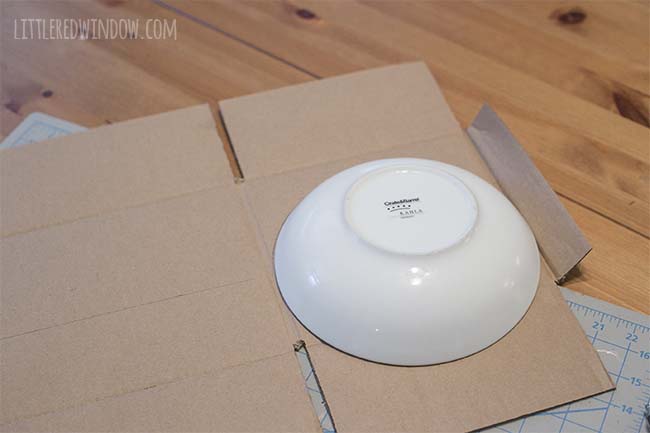 How to make a DIY Doll Crib from an old cardboard box!