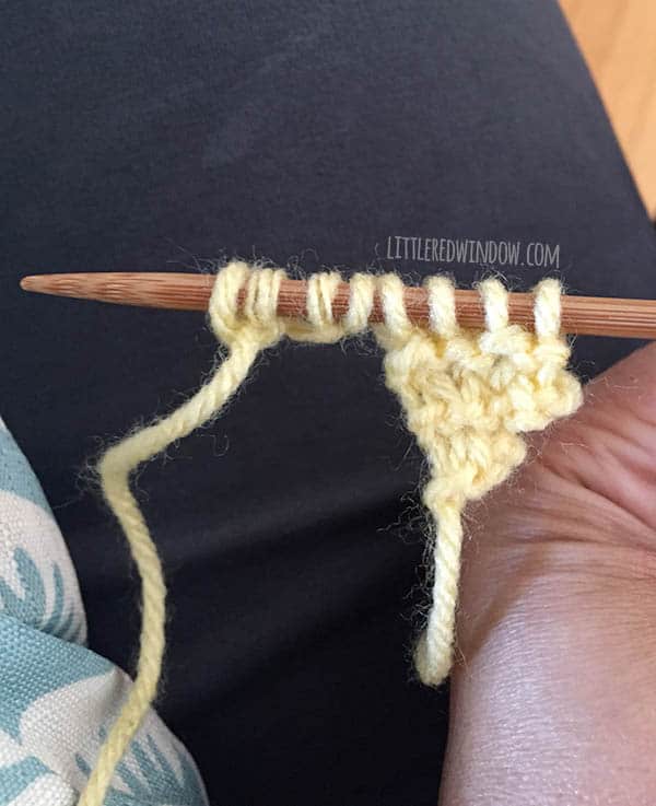 Cute Christmas Tree Hat Free Knitting Pattern! | littleredwindow.com