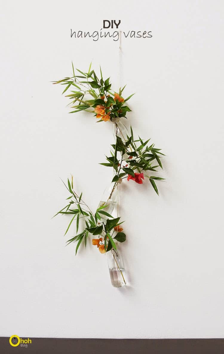 diy hanging vase 1