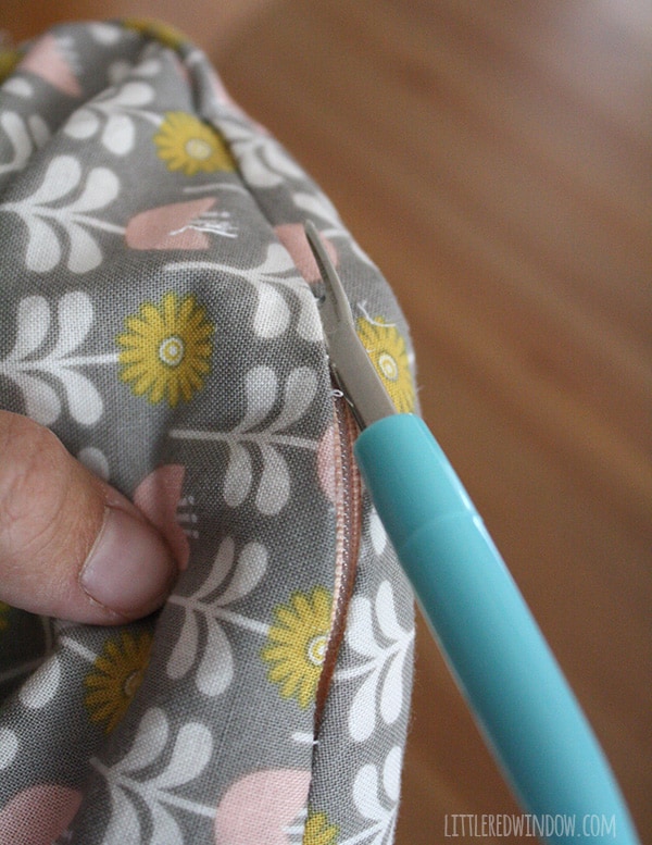 DIY Boppy Cover | littleredwindow.com | Sew your own nursing pillow cover, it's easy!