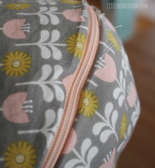 DIY Boppy Cover Pattern | littleredwindow.com | Sew your own nursing pillow cover, it's easy!
