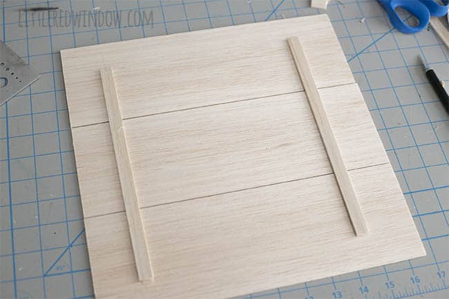 DIY Farmhouse Laundry Room Sign, stencil this cute sign yourself with this easy tutorial! | littleredwindow.com