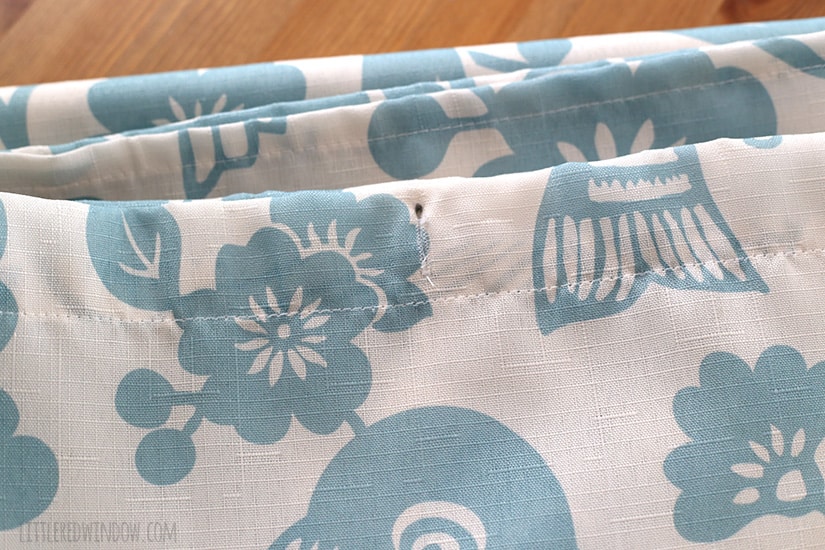 10 Minute DIY Pillow Cover with buttons! You won't believe what it's made from! | littleredwindow.com