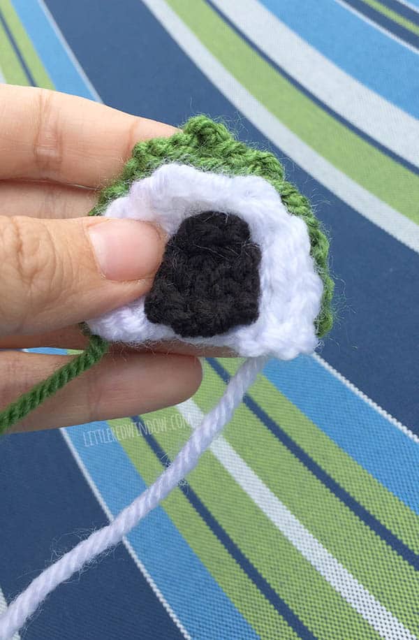 Funny Frog Baby Hat Free Knitting Pattern Process Photos | littleredwindow.com