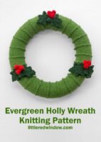 small Green-Holly-Wreath-Knitting-Pattern-01-littleredwindow