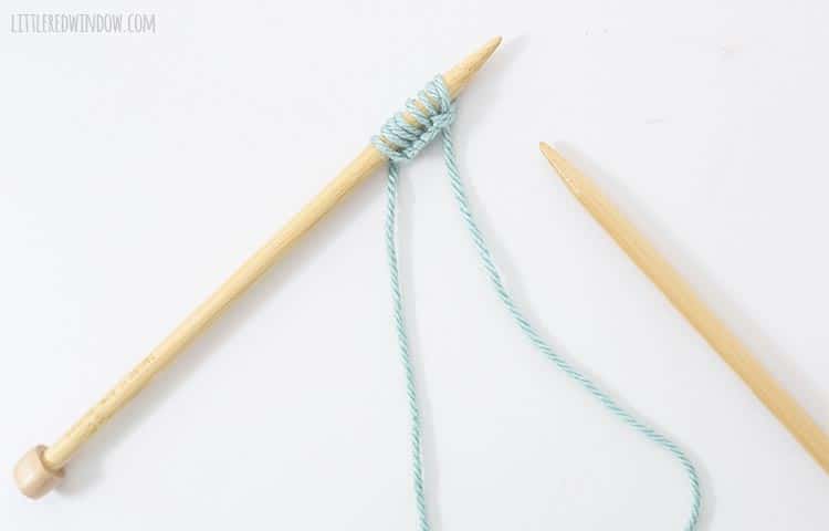 Start your next knitting project with an easy cable cast on!