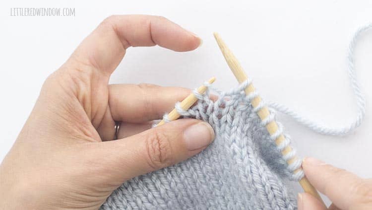 For an m1L increase lift the yarn with the RIGHT side in front onto the left needle