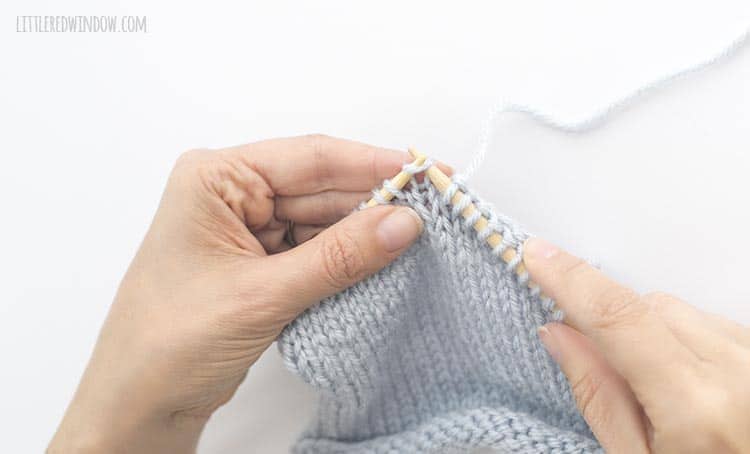 For an skp, slip the first stitch knitwise