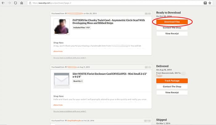 How to Download Files from Etsy, learn how to purchase, download and print all those fun digital download prints, knitting patterns and party supplies, step by step!