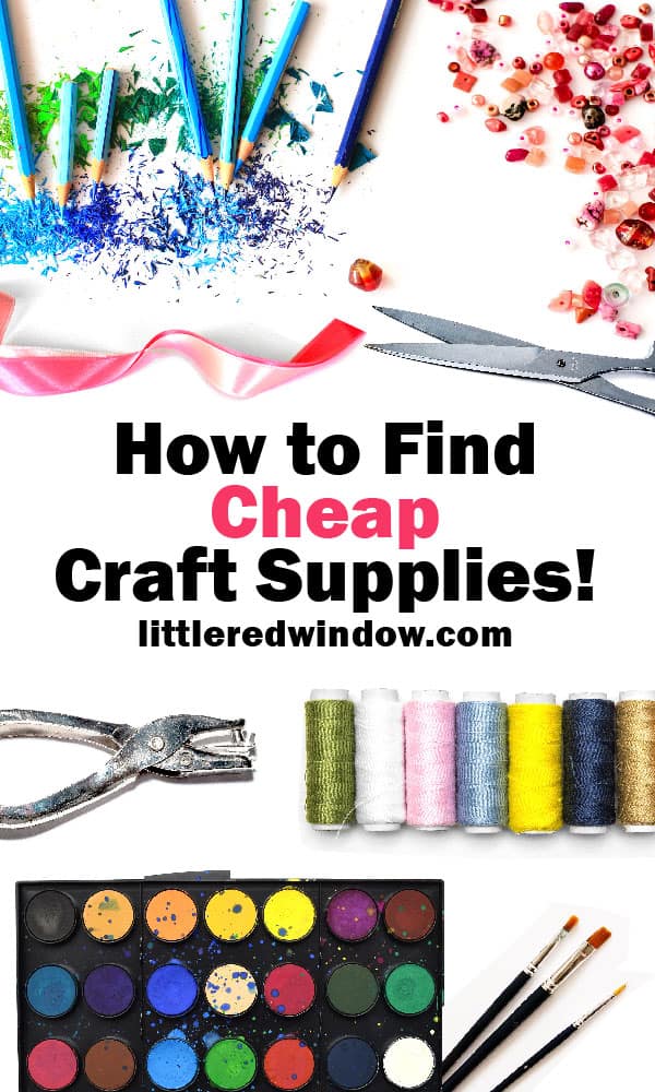 Whether you're shopping online or in person, we've got all the deals, tips and tricks to find the best deals on cheap craft supplies!