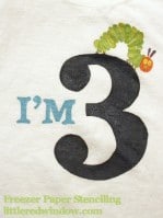 Freezer Paper Stenciling