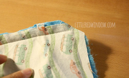 DIY Car Seat Back Protector - keep the backs of your seats clean and free of little footprints! | littleredwindow.com