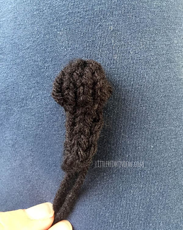 Little Ladybug Hat Free Knitting Pattern Process | littleredwindow.com