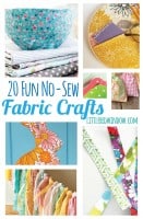 No Sew Fabric Crafts
