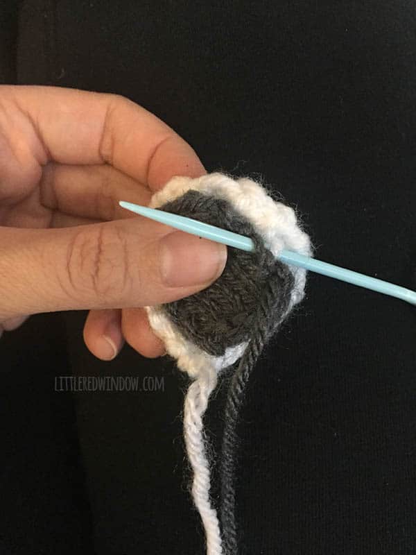 Little Polar Bear Hat Knitting Pattern, perfect for winter! | littleredwindow.com