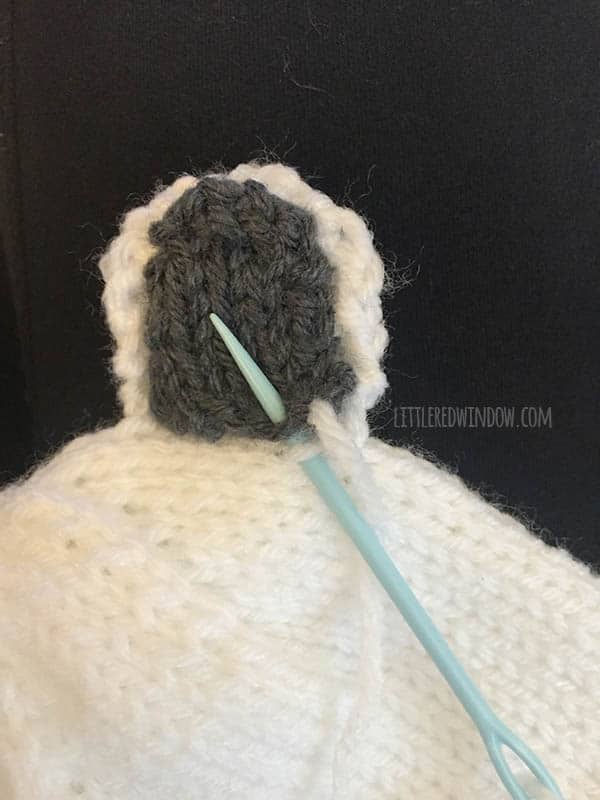 Little Polar Bear Hat Knitting Pattern, perfect for winter! | littleredwindow.com