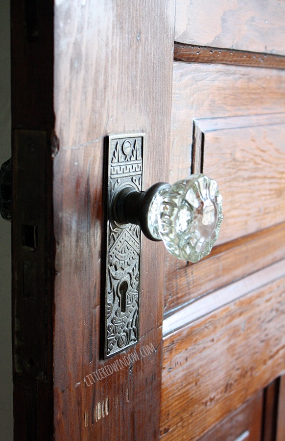 15 Minute DIY Quiet Door Latch Cover | littleredwindow.com | Perfect for a nursery or kid's room, this latch cover will keep a door from slamming and keep your house quiet!