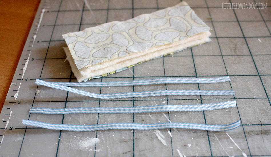 15 Minute DIY Quiet Door Latch Cover | littleredwindow.com | Perfect for a nursery or kid's room, this latch cover will keep a door from slamming and keep your house quiet!