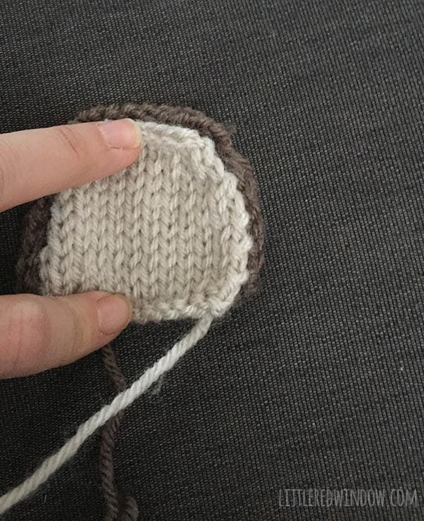 Adorable Silly Monkey Hat Knitting Pattern for babies and toddlers! | littleredwindow.com