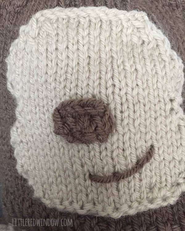 Adorable Silly Monkey Hat Knitting Pattern for babies and toddlers! | littleredwindow.com