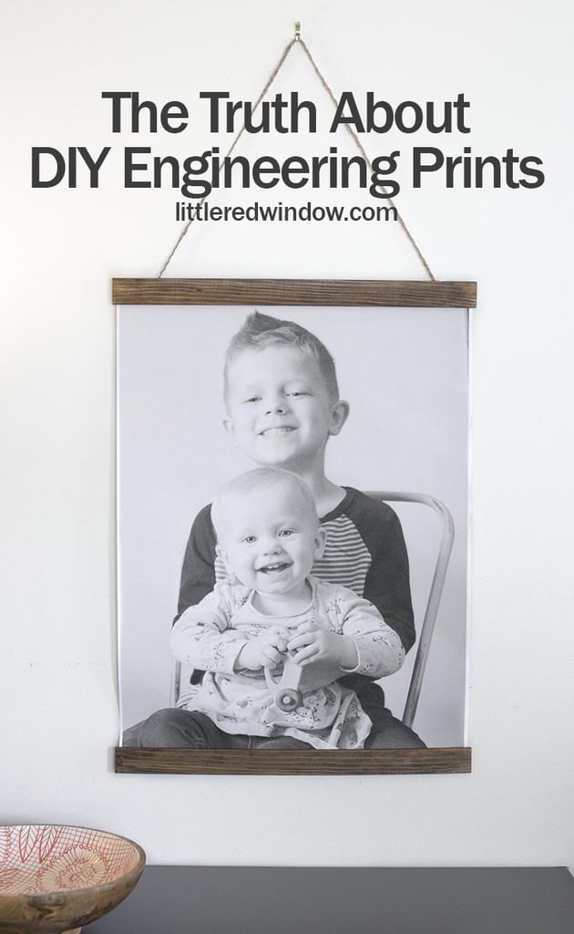 Learn the truth about DIY Engineering Prints, are they really that cheap, easy and good for crafts and home decor projects??