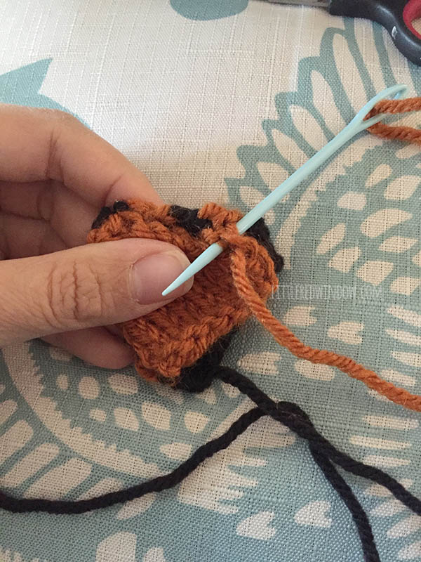 Tiny Tiger Hat Free Knitting Pattern for Babies! | littleredwindow.com