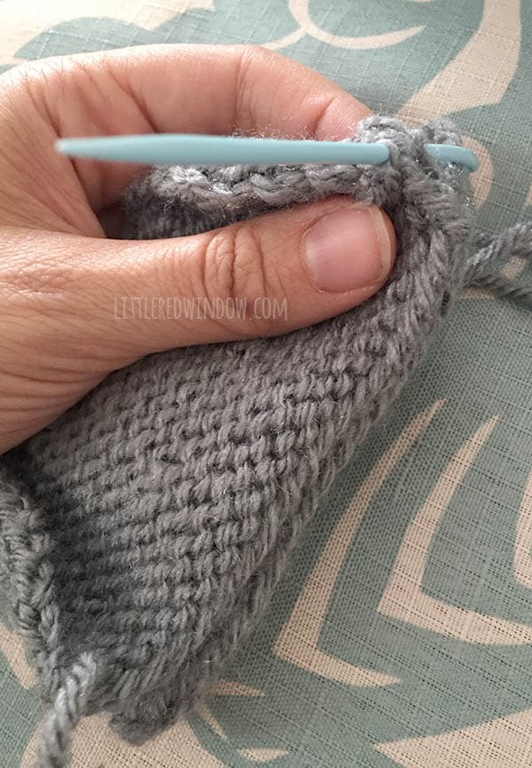 Tiny Elephant Hat Knitting Pattern for Babies and Toddlers! | littleredwindow.com