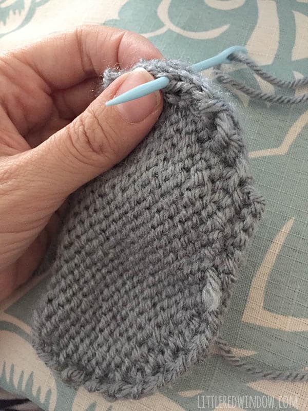 Tiny Elephant Hat Knitting Pattern for Babies and Toddlers! | littleredwindow.com