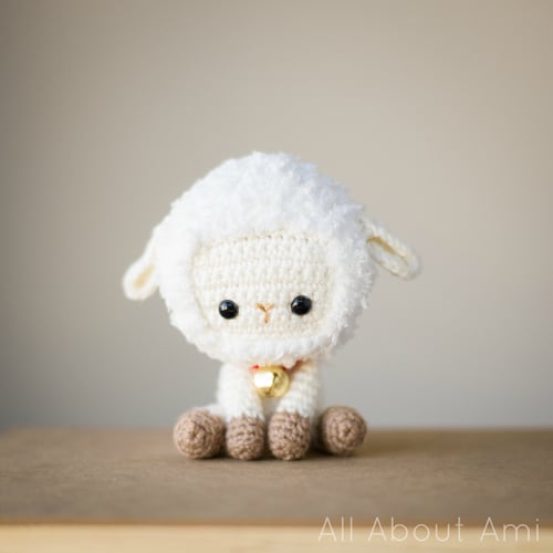 small white sheep stuffed animal