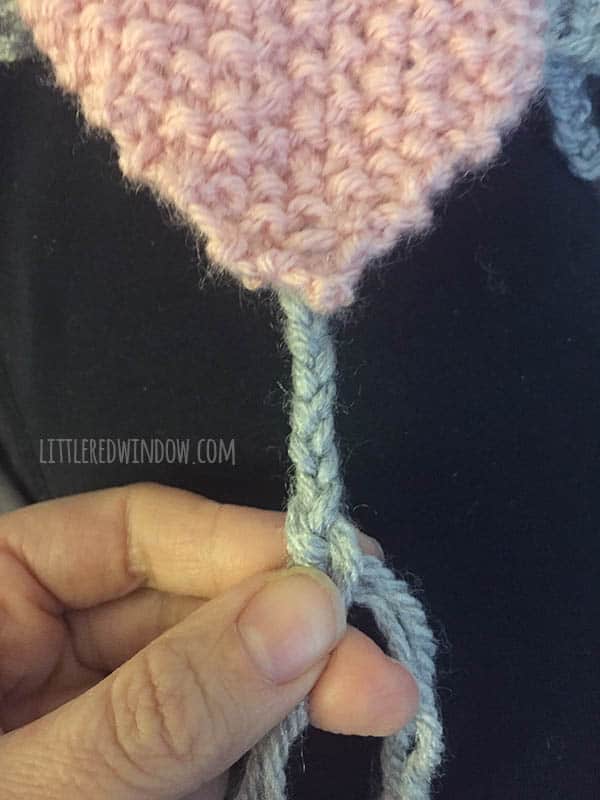 Valentine Heart Earflap Hat Knitting Pattern! | littleredwindow.com