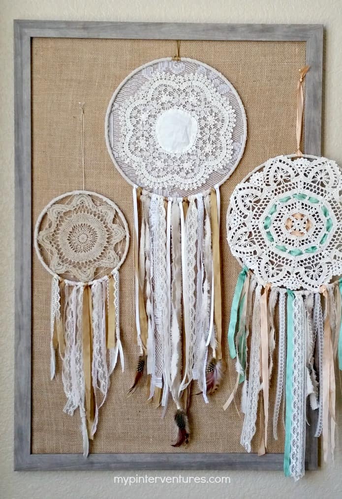 Vintage-Doily-Bohemian-Dream-Catchers