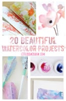 small 30 beautiful watercolor projects