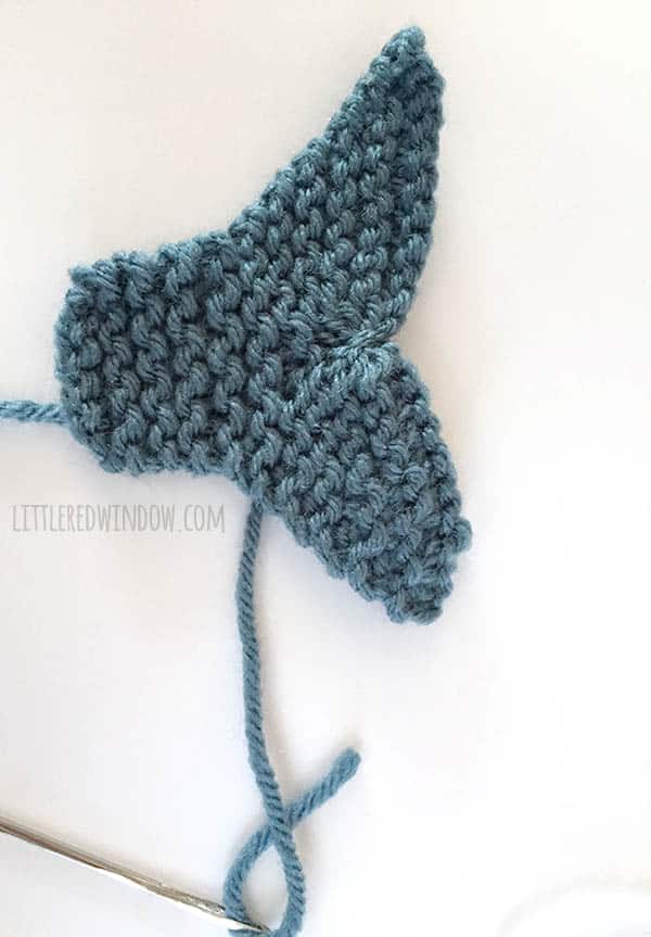 Blue Whale Hat Knitting Pattern for newborns, babies and toddlers! | littleredwindow.com