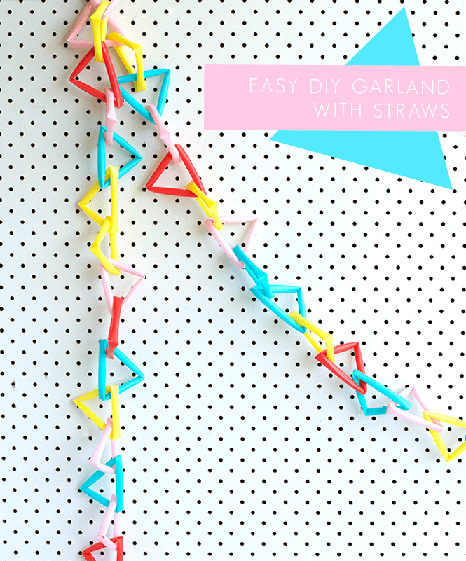 EASY-DIY-GARLAND-FROM-STRAWS